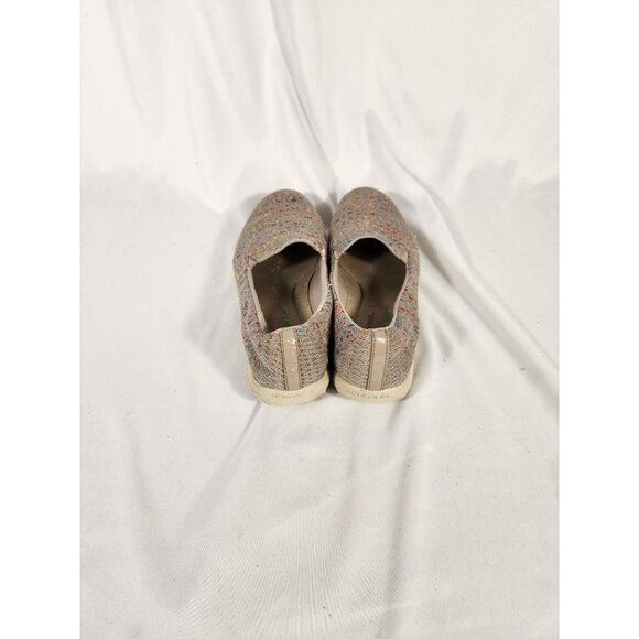 Sketchers Womens Loafer Shoe Comfort Slip on Stretchable Knit Walking US 8 - Picture 3 of 9